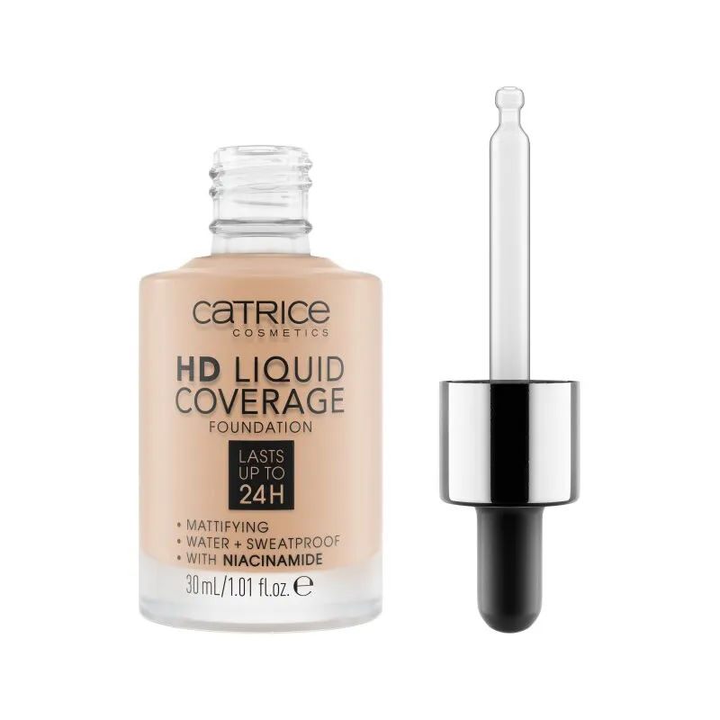 CATRICE HD Liquid Coverage folyékony alapozó - 30 Sand Beige