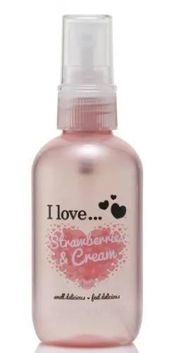 I Love…Cosmetics Body Spritzer Strawberries & Cream testpermet 100 ml 