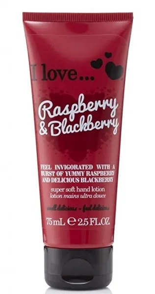 I Love…Cosmetics Hand Lotion Raspberry & Blackbarry kézkrém 75 ml 