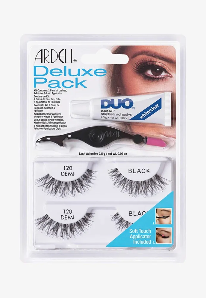 Ardell Deluxe Pack Lash műszempilla szett - 120 Black (65223)