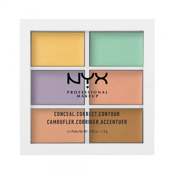 NYX Professional Makeup korrektor paletta - Color Correcting Palette (3CP04)