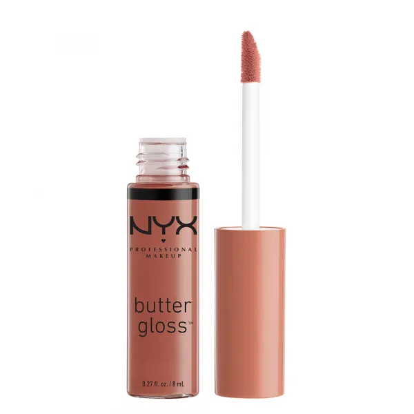 NYX Professional Makeup természetes fényű szájfény - Butter Gloss – Praline (BLG16)