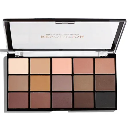 REVOLUTION szeméjpúder paletta - Re-Loaded Palette - Basic Mattes