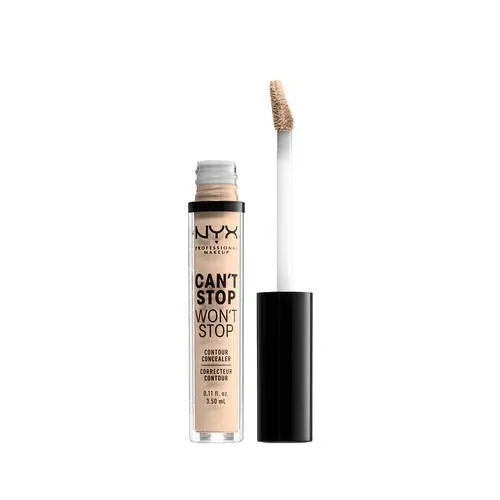 NYX Professional Makeup Can't Stop Won't Stop Contour Concealer teljes fedésű korrektor - Light Ivory