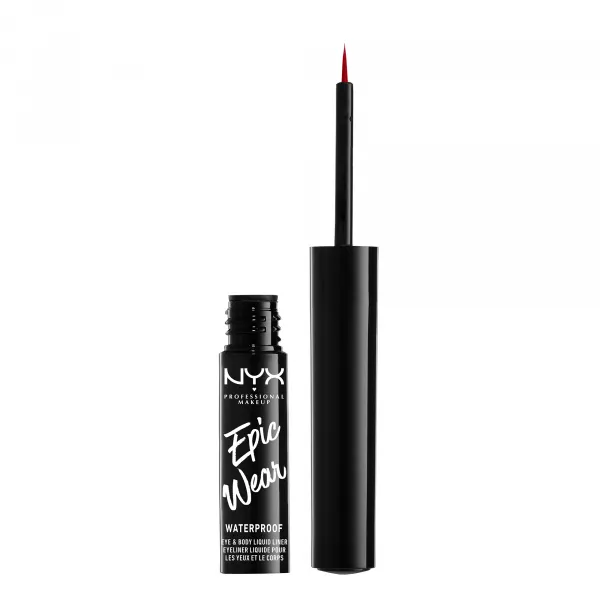 NYX Professional Makeup Epic Wear Liquid Liner Waterproof - Red - szemhéjtus