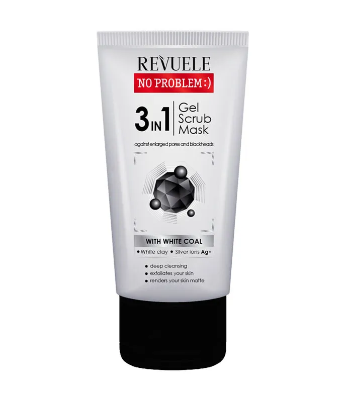 Revuele No Problem 3in1 Gel & Scrub & Mask gél, arcradír és arcpakolás