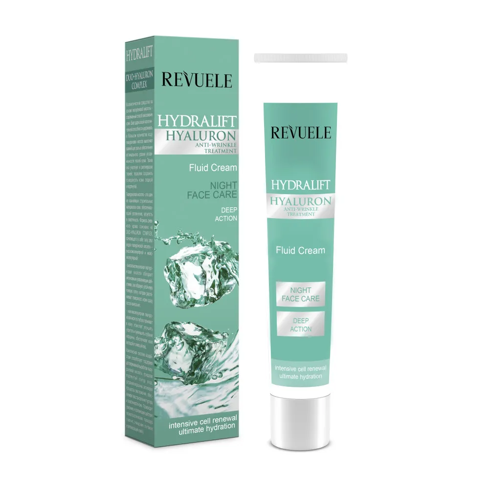 Revuele Hydralift Hyaluron Night Cream-Fluid Éjszakai Krém