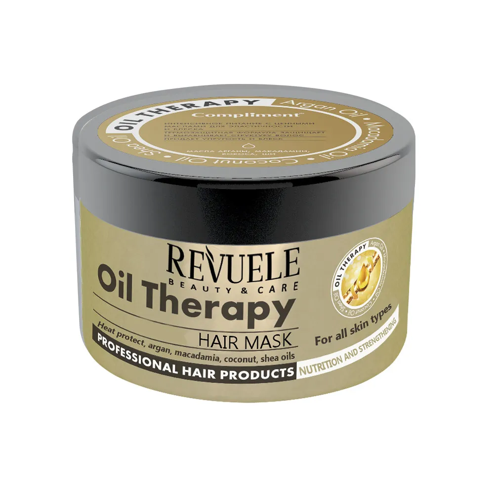 Revuele Hair Mask With Oil Therapy With Argan Oil, Macadamia, Coconut And Shea Butter hajpakolás