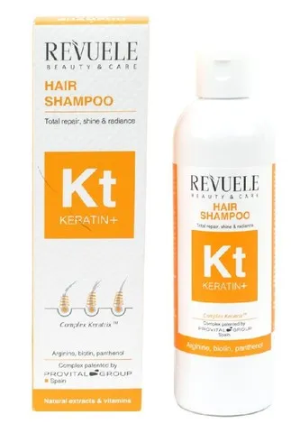 Revuele Hair Shampoo Keratin+ keratinos sampon