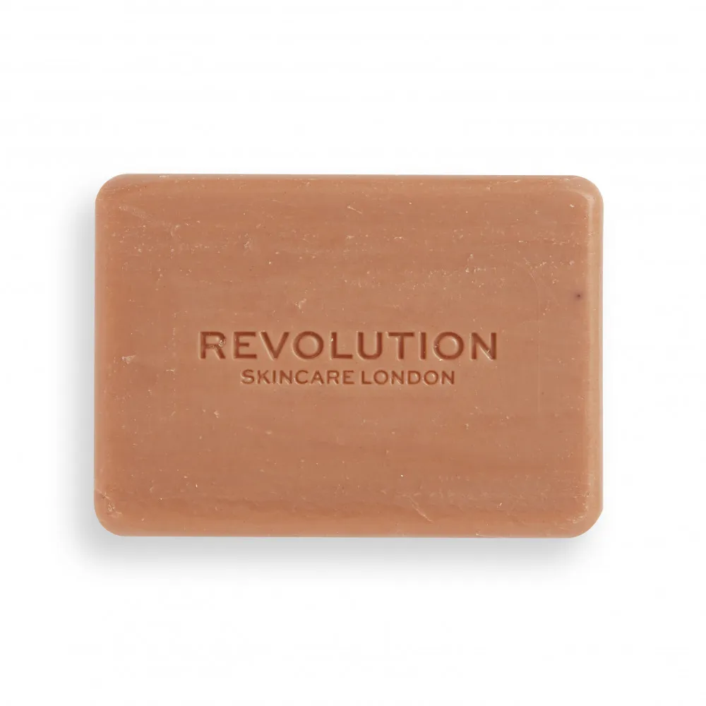 Revolution Skincare Balancing Pink Clay Cleansing Bar rózsaszín agyagos szappan