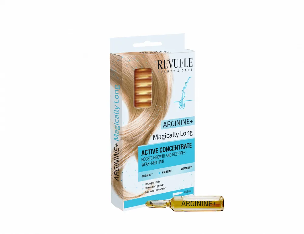 Revuele Active Hair Concentrate Arginine + Magically Long ampulla hajnövekedésre