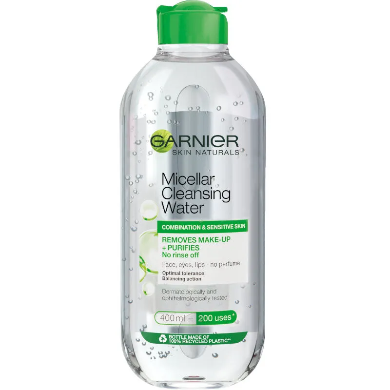 Garnier Skin Naturals Micellar Water For Combination And Sensitive Skin 3 az 1-ben micellás víz kombinált és érzékeny bőrre