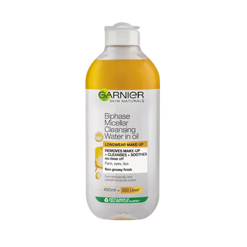 Garnier Skin Naturals Two-Phase Micellar Face Cleansing Water kétfázisú micellás arctisztító víz