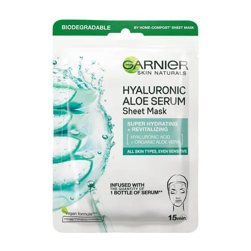 Garnier Skin Natural Hyaluronic Aloe Face Mask arcpakolás