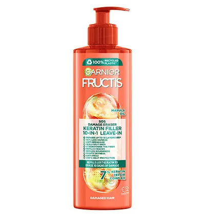 Garnier Fructis SOS Repair 10in1 Leave-In Hair Cream öblítést nem igénylő hajkúra