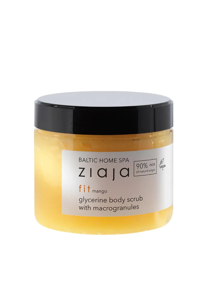 Ziaja Glycerine Body Scrub With Macrogranules durvaszemcsés peeling glicerinnel