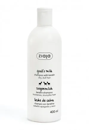 Ziaja Goat's Milk Strengthening Shampoo erősítő sampon száraz és sérült hajra