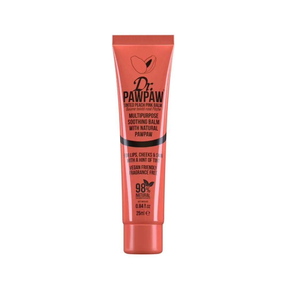 Dr. PAWPAW Balm tonizáló balzsam ajakra és arcra - Peach Pink