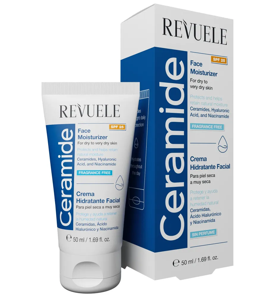 Revuele Revuele Ceramide Face Moisturizer SPF 25 hidratálókrém fényvédővel