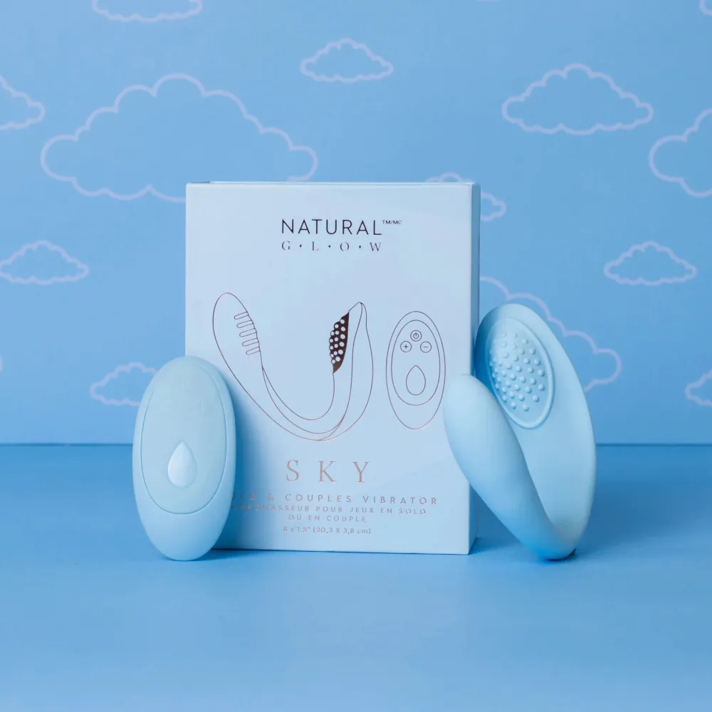 Natural Glow Vibrator vibrátor - Sky