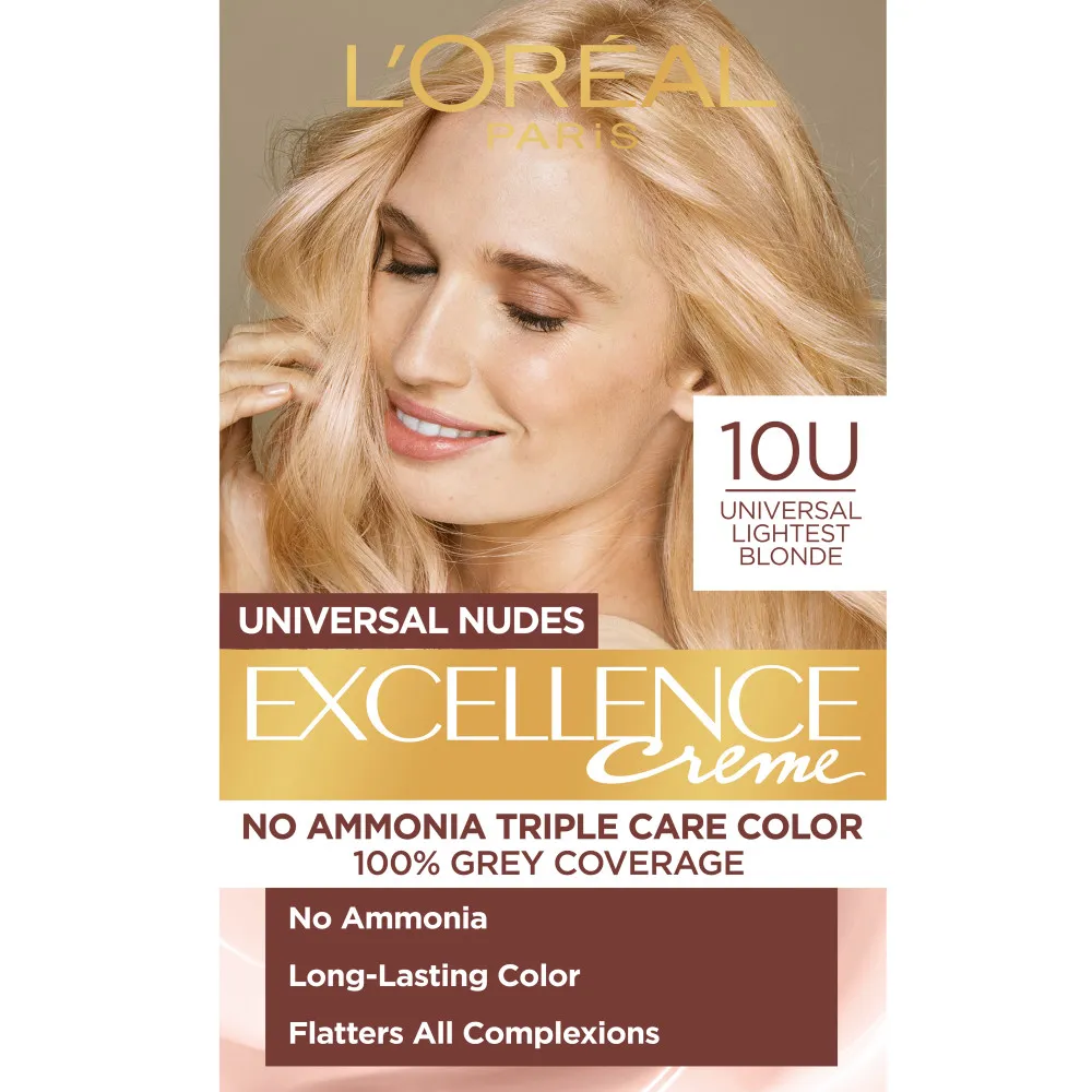 L’Oréal Paris EXCELLENCE Nudes hajfesték - 10U Universal Lightest Blonde