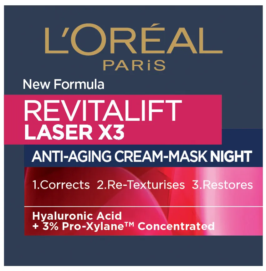 L’Oréal Paris Revitalift Laser Renew Night Cream éjszakai regeneráló krém a bőröregedés ellen