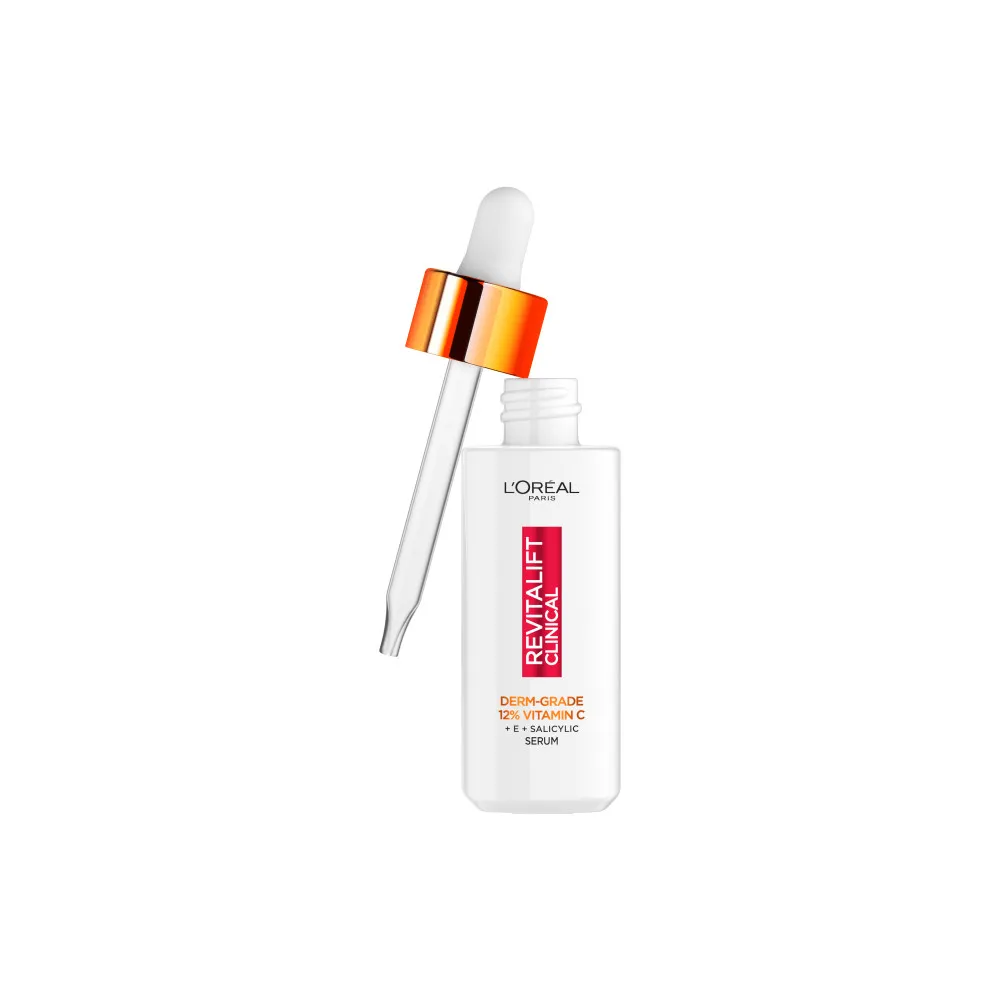 L'Oreal Paris Revitalift Clinical 12% Pure Vitamin C Face Brightening Serum bőr szérum C vitamin