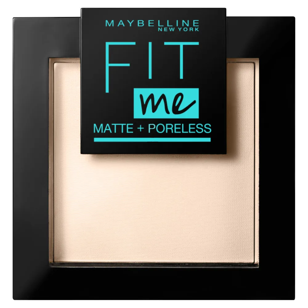 Maybelline New York Fit Me Matte & Poreless Powder - 120 Classic Ivory - arcpúder