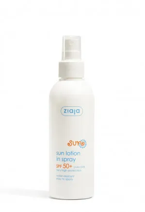 Ziaja Sun Lotion In Spray SPF50+ UVA+UVB Napozó spray FF50+