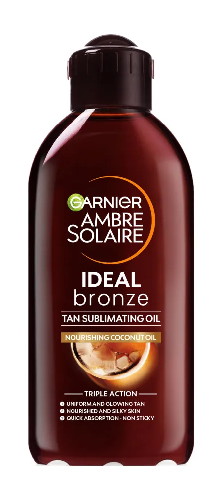 Garnier Ambre Solaire Oil Bronze Coco ápoló- és napvédő olaj