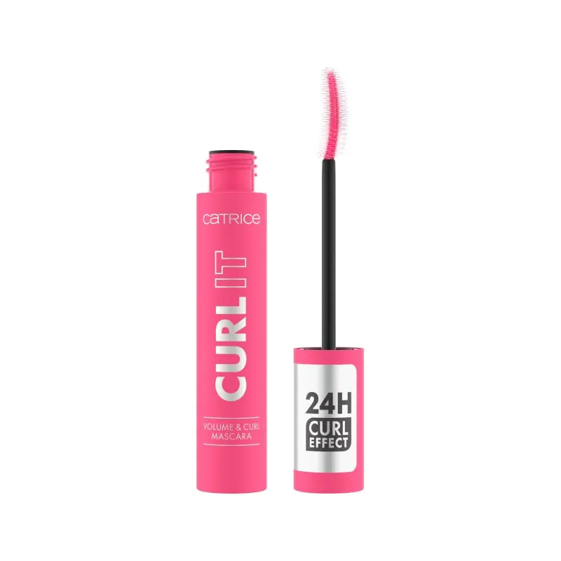 CATRICE szempillaspirál CURL IT Volume & Curl Mascara - Deep Black