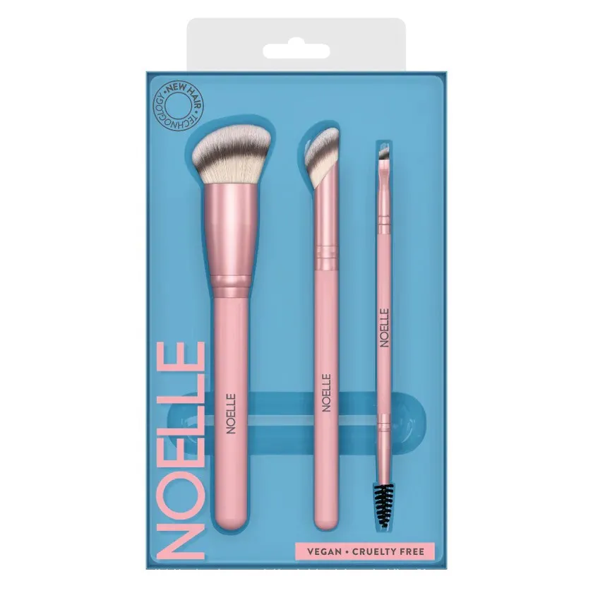 Noelle sminkecset - Make Up Brush Set 3/1