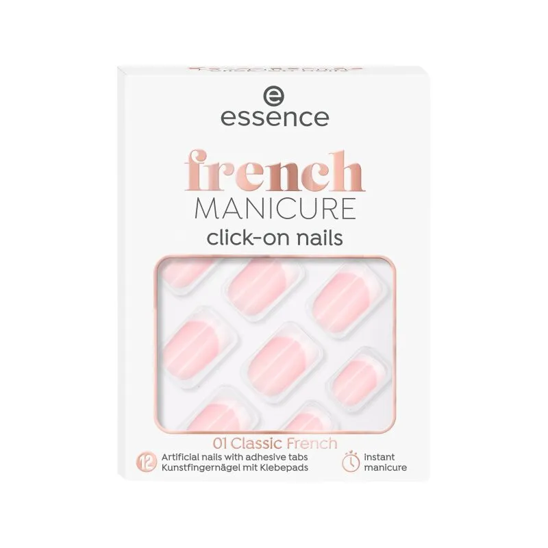 essence műköröm French MANICURE Click-on Nails - 01 Classic French