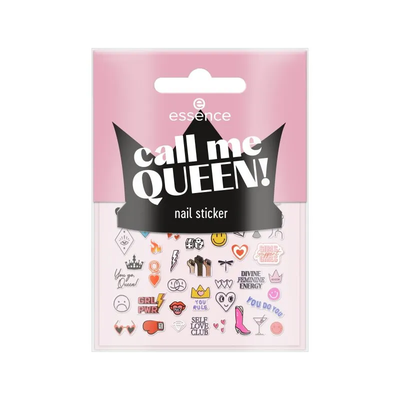 essence körömmatrica Call Me QUEEN! Nail Sticker