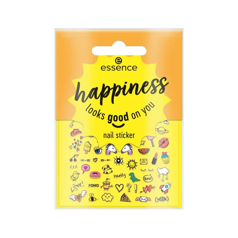 essence  körömmatrica Happiness Looks Good On You Nail Sticker