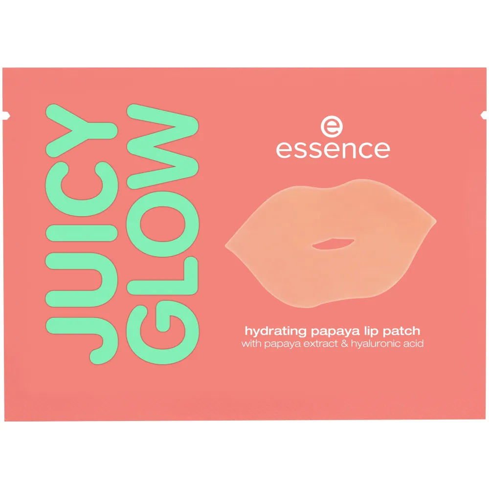 essence  hidratáló papaya ajaktapasz Juicy Glow Hydrating Papaya Lip Patch - 01 Papaya Plump