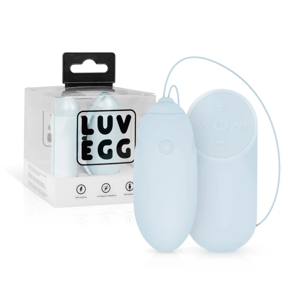 LUV EGG  vibrációs tojás - kék  Vibration Egg - Blue