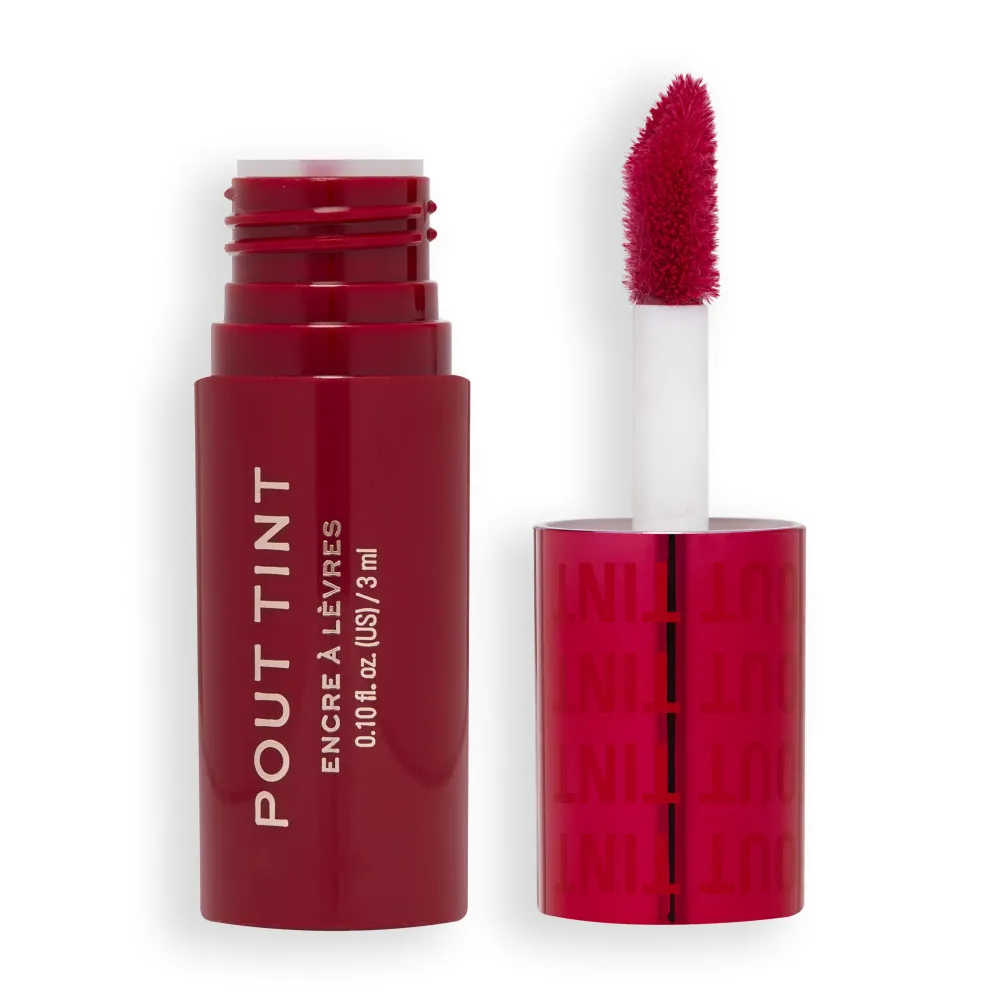 Revolution Pout Tint - Sizzlin Red