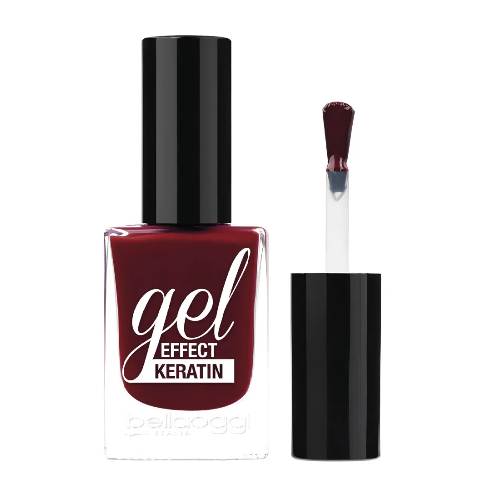 bellaoggi Gel Effect Keratin Nail Polish - Bloody Mary