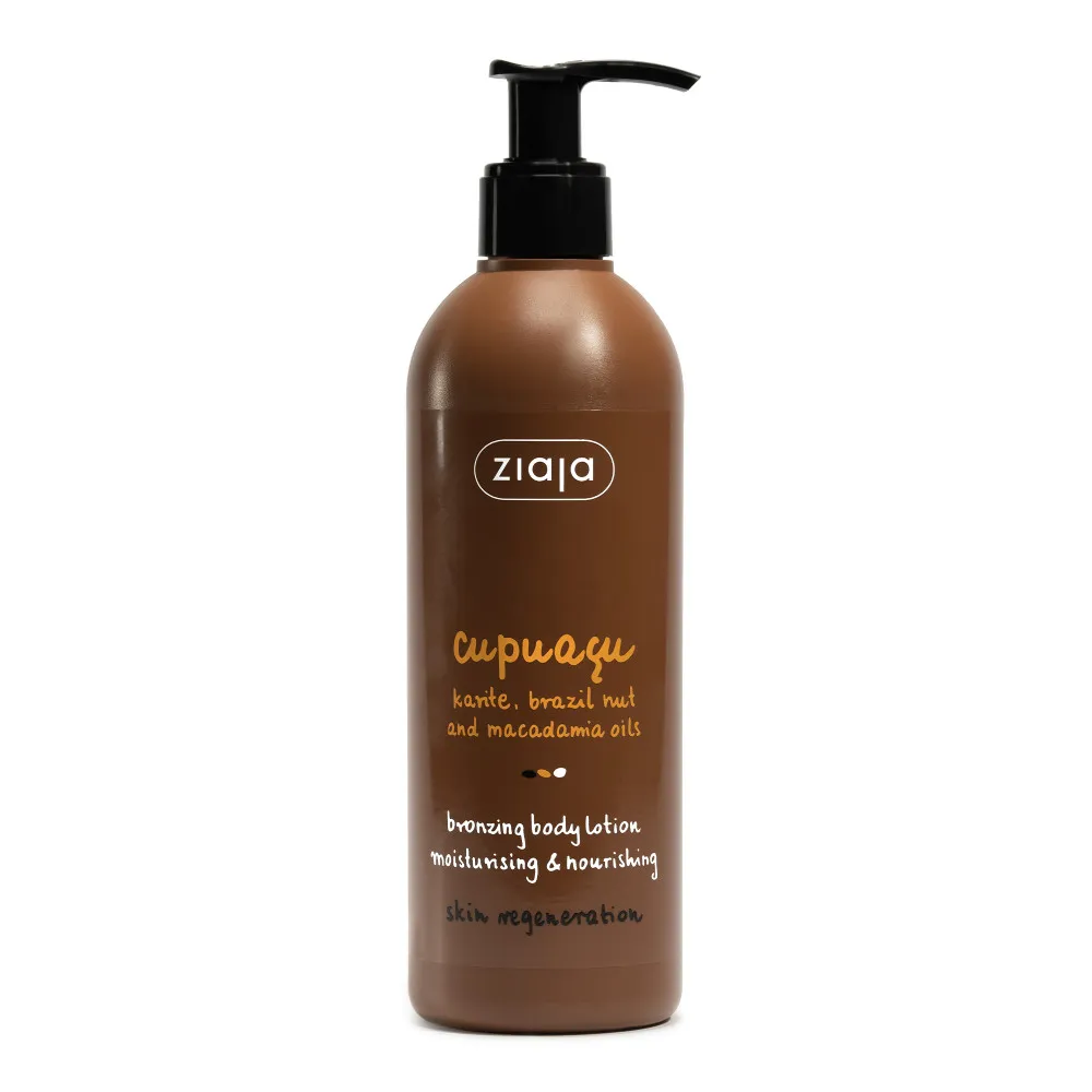 Ziaja- bronzosító testápoló-Cupuacu Bronzing Body Lotion