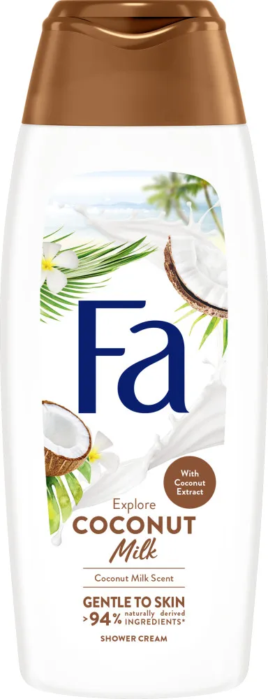 Fa tusfürdő - Shower Cream - Coconut Milk (400ml)