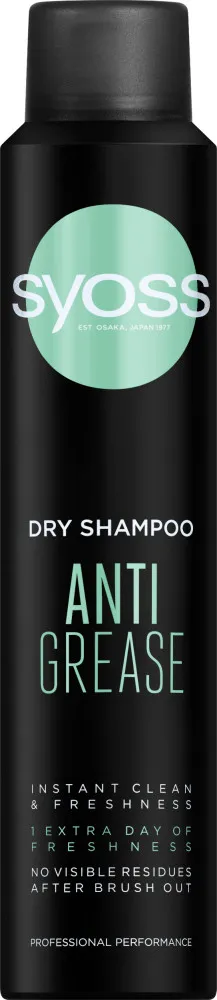 Syoss - Anti-Zsír Szárazsampon - Anti-Grease Dry Shampoo