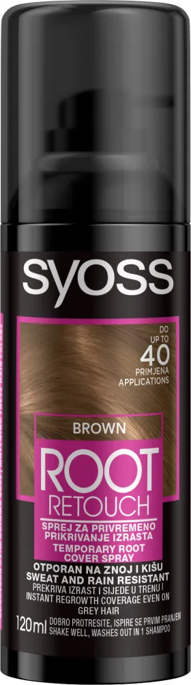 Syoss-gyökérretusáló- Root Retoucher - Brown