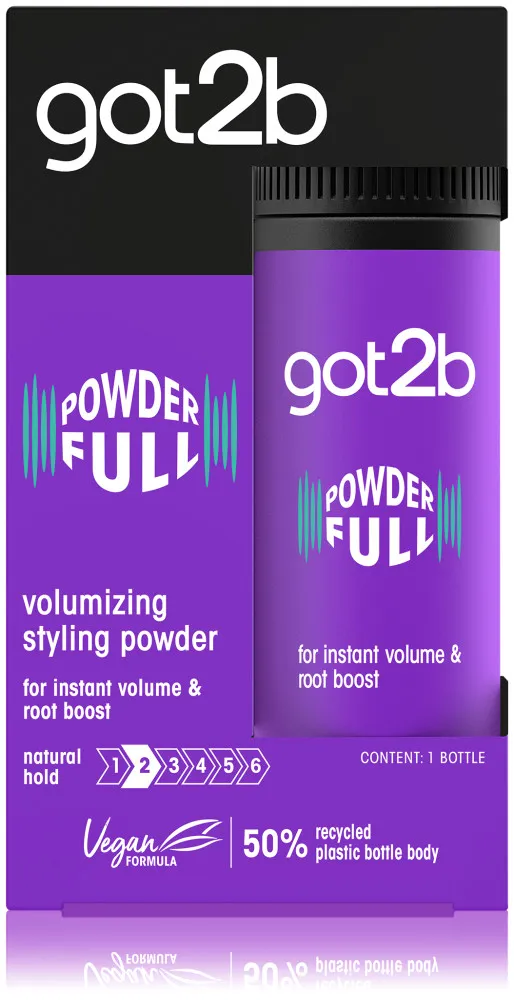 Schwarzkopf Got2b hajformázó púder - Powder'ful Volumizing Styling Powder