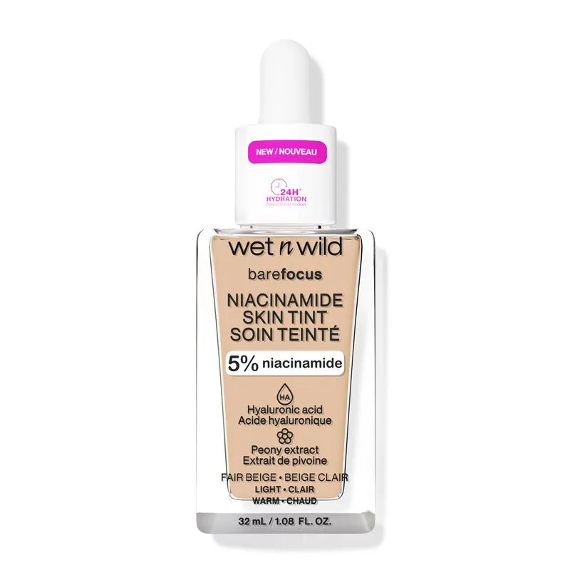 wet n wild  Bare Focus Niacinamide Skin Tint - Fair Beige