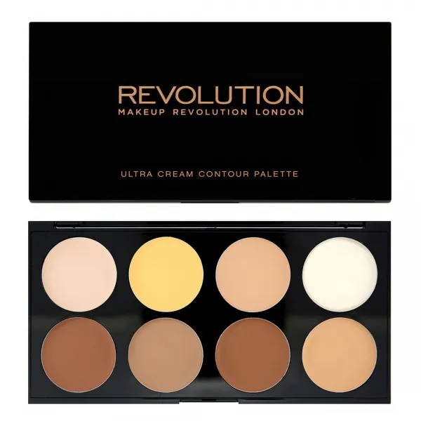 Revolution Ultra Cream Contour Palette - krém kontúr paletta